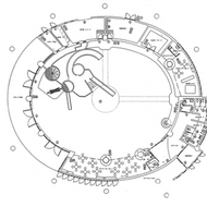 屋内の構図