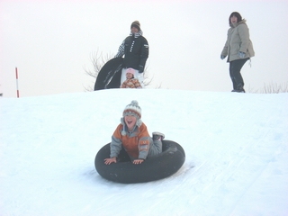 チューブ滑りコース