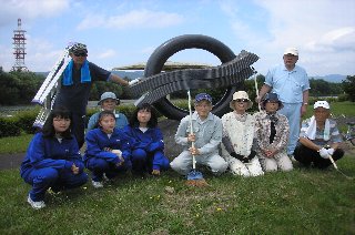 神楽百寿大学・神楽中学校１年生