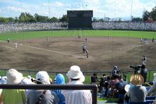 スタルヒン球場_プロ野球デーゲーム